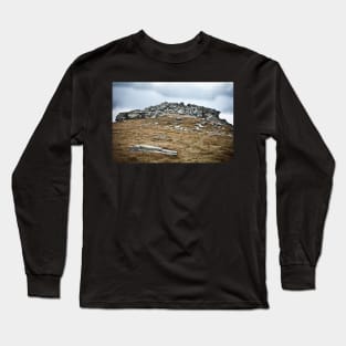 Landscape with Parang mountains in Romania Long Sleeve T-Shirt